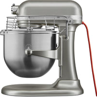 KitchenAid - 8 QT NSF Certified Commercial Series Contour Silver Bowl-Lift Stand Mixer with Stainless Steel Bowl Guard - KSMC895CU