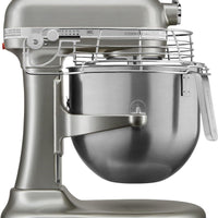 KitchenAid - 8 QT NSF Certified Commercial Series Contour Silver Bowl-Lift Stand Mixer with Stainless Steel Bowl Guard - KSMC895CU