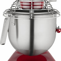 KitchenAid - 8 QT NSF Certified Commercial Series Empire Red Bowl-Lift Stand Mixer with Stainless Steel Bowl Guard - KSMC895ER