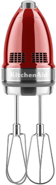 KitchenAid - 9-Speed Candy Apple Red Hand Mixer - KHM926CA