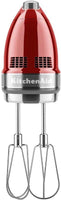 KitchenAid - 9-Speed Candy Apple Red Hand Mixer - KHM926CA