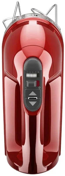 KitchenAid - 9-Speed Candy Apple Red Hand Mixer - KHM926CA