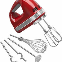 KitchenAid - 9-Speed Empire Red Hand Mixer - KHM926ER