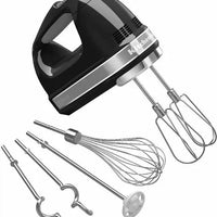 KitchenAid - 9-Speed Onyx Black Hand Mixer - KHM926OB