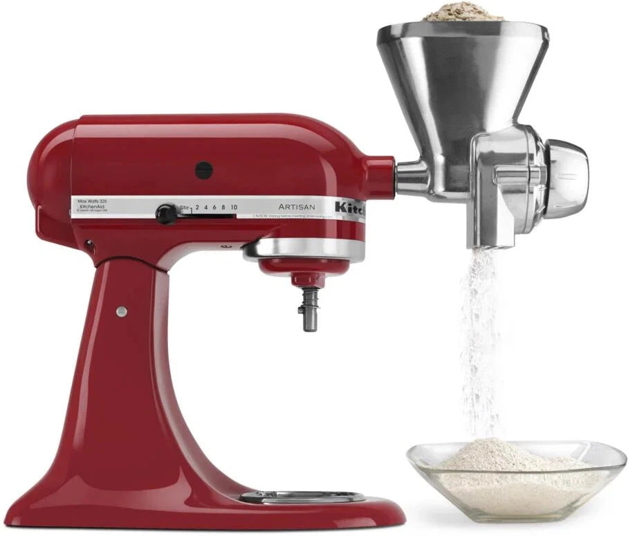 KitchenAid - All Metal Grain Mill Attachment - KGM