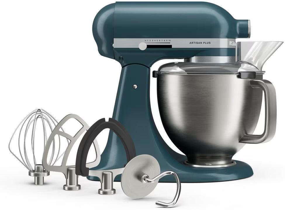 KitchenAid - Artisan Plus 5 QT Agave Tilt-Head Stand Mixer with Accessories - KSM50PKVXAG