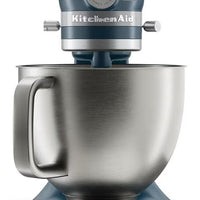 KitchenAid - Artisan Plus 5 QT Blue Steel Tilt-Head Stand Mixer with Accessories - KSM50PKVXBS