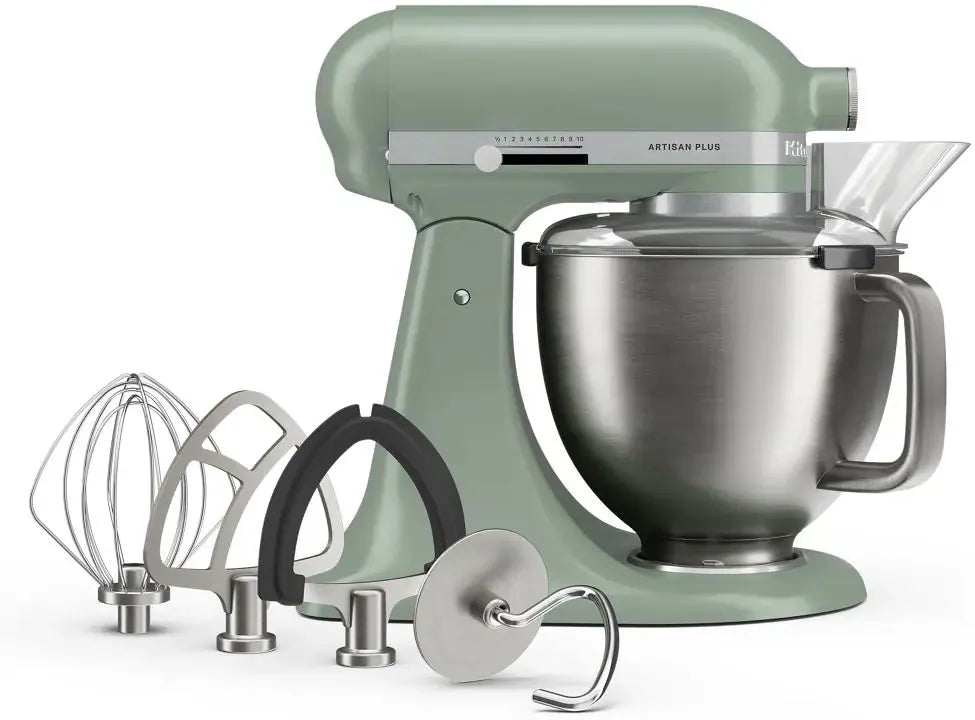 KitchenAid - Artisan Plus 5 QT Cardamom Tilt-Head Stand Mixer with Accessories - KSM50PKVXDC