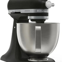 KitchenAid - Artisan Plus 5 QT Cast Iron Black Tilt-Head Stand Mixer with Accessories - KSM50PKVXBK