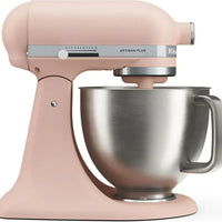 KitchenAid - Artisan Plus 5 QT Feather Pink Tilt-Head Stand Mixer with Accessories - KSM50PKVXFT