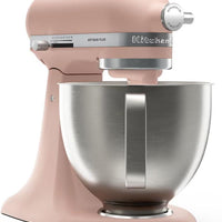 KitchenAid - Artisan Plus 5 QT Feather Pink Tilt-Head Stand Mixer with Accessories - KSM50PKVXFT