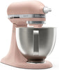 KitchenAid - Artisan Plus 5 QT Feather Pink Tilt-Head Stand Mixer with Accessories - KSM50PKVXFT