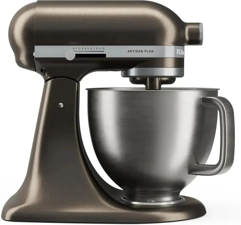KitchenAid - Artisan Plus 5 QT Iron Ore Tilt-Head Stand Mixer with Accessories - KSM50PKVXIO