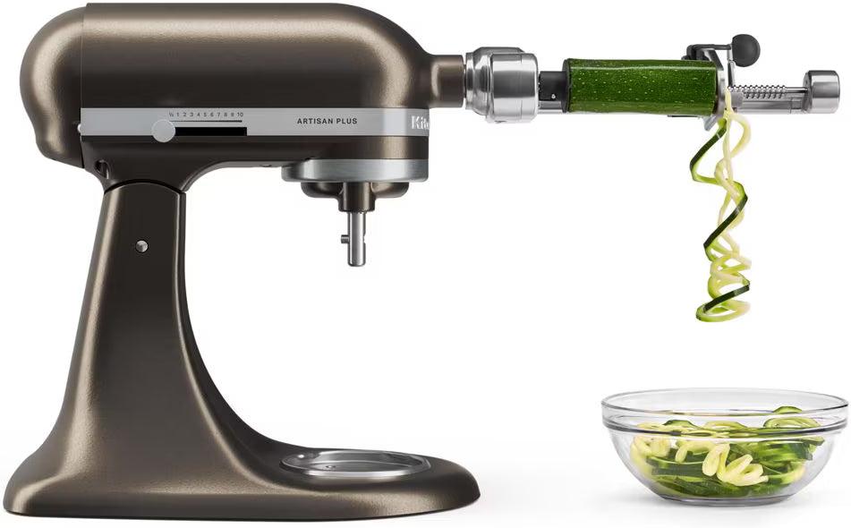 KitchenAid - Artisan Plus 5 QT Iron Ore Tilt-Head Stand Mixer with Accessories - KSM50PKVXIO
