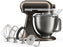 KitchenAid - Artisan Plus 5 QT Iron Ore Tilt-Head Stand Mixer with Accessories - KSM50PKVXIO
