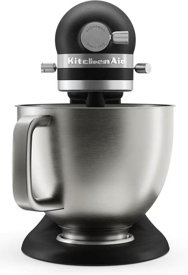KitchenAid - Artisan Plus 5 QT Matte Black Tilt-Head Stand Mixer with Accessories - KSM50PKVXBM