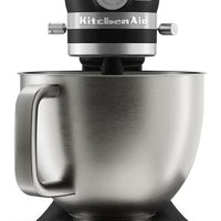 KitchenAid - Artisan Plus 5 QT Matte Black Tilt-Head Stand Mixer with Accessories - KSM50PKVXBM