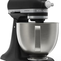KitchenAid - Artisan Plus 5 QT Matte Black Tilt-Head Stand Mixer with Accessories - KSM50PKVXBM