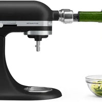 KitchenAid - Artisan Plus 5 QT Matte Black Tilt-Head Stand Mixer with Accessories - KSM50PKVXBM