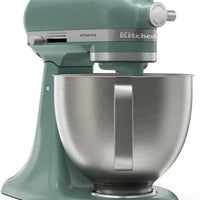 KitchenAid - Artisan Plus 5 QT Mint Julep Tilt-Head Stand Mixer with Accessories - KSM50PKVXMJ