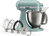 KitchenAid - Artisan Plus 5 QT Mint Julep Tilt-Head Stand Mixer with Accessories - KSM50PKVXMJ