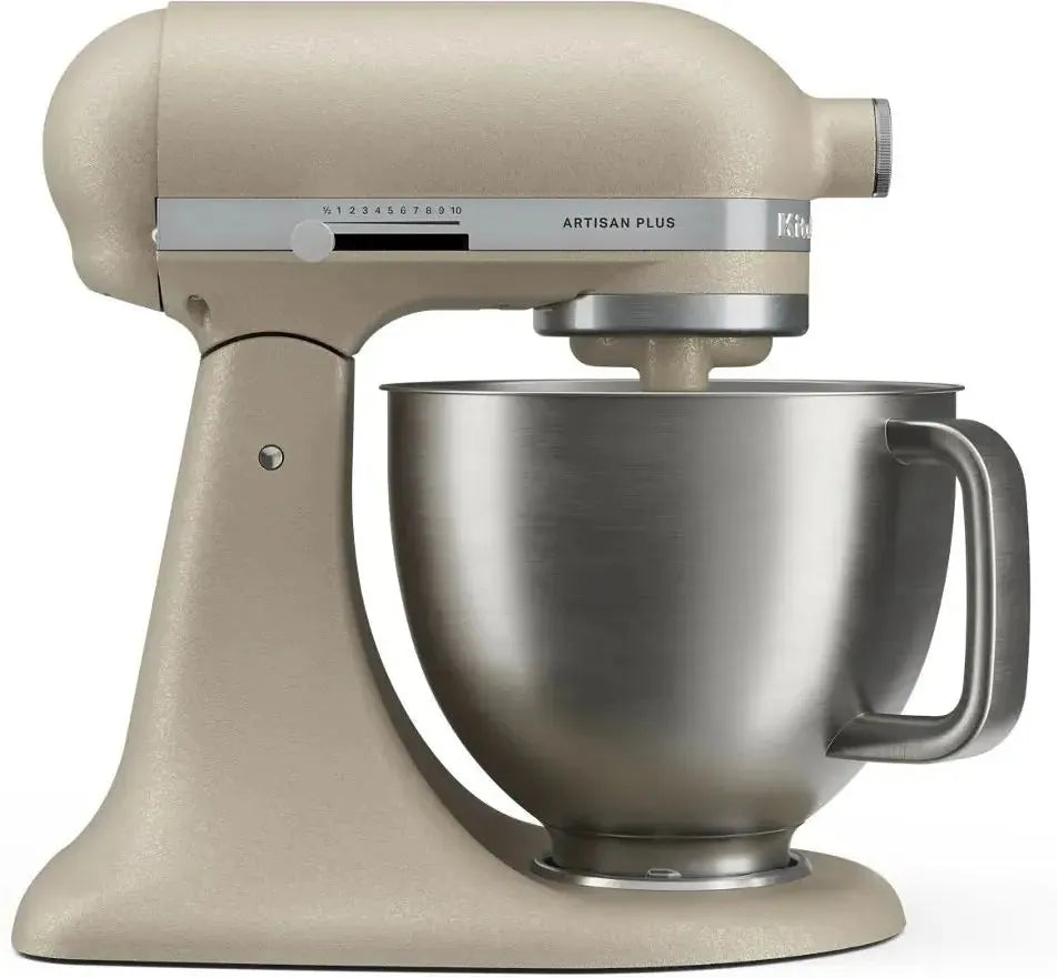 KitchenAid - Artisan Plus 5 QT Oat Tilt-Head Stand Mixer with Accessories - KSM50PKVXOC