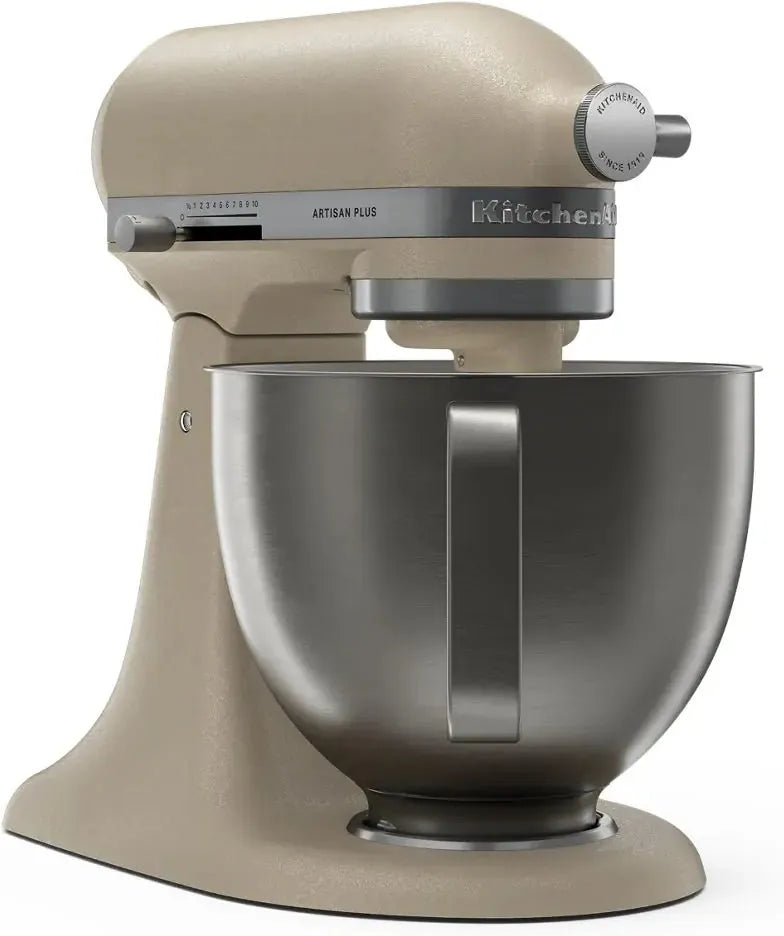 KitchenAid - Artisan Plus 5 QT Oat Tilt-Head Stand Mixer with Accessories - KSM50PKVXOC