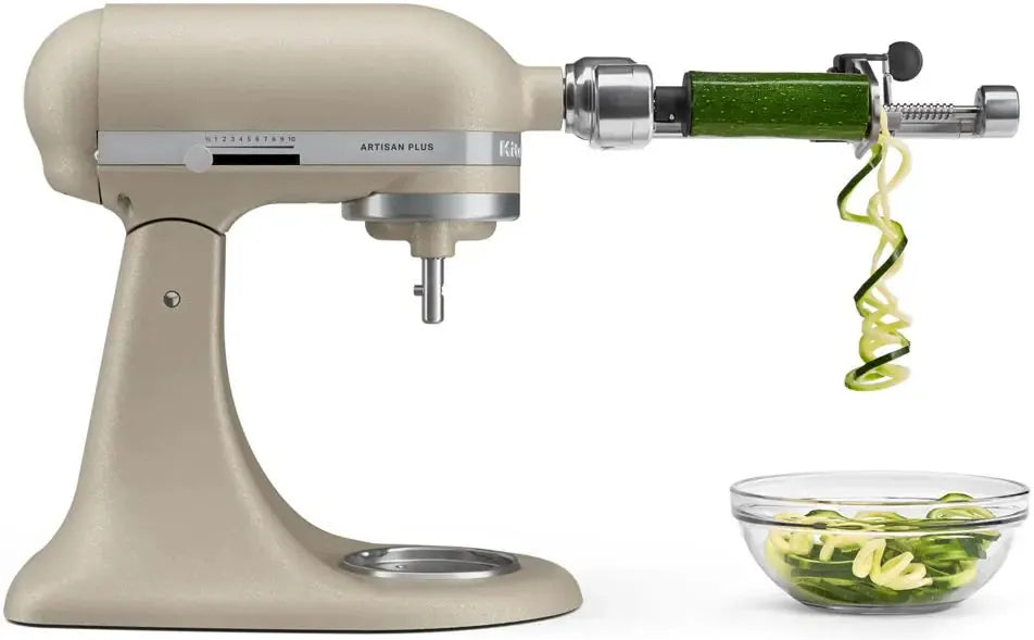 KitchenAid - Artisan Plus 5 QT Oat Tilt-Head Stand Mixer with Accessories - KSM50PKVXOC