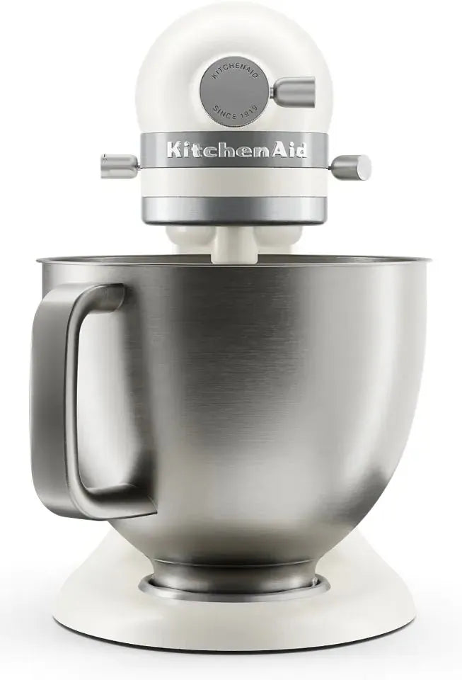 KitchenAid - Artisan Plus 5 QT Porcelain White Tilt-Head Stand Mixer with Accessories - KSM50PKVXPL