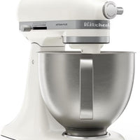 KitchenAid - Artisan Plus 5 QT Porcelain White Tilt-Head Stand Mixer with Accessories - KSM50PKVXPL
