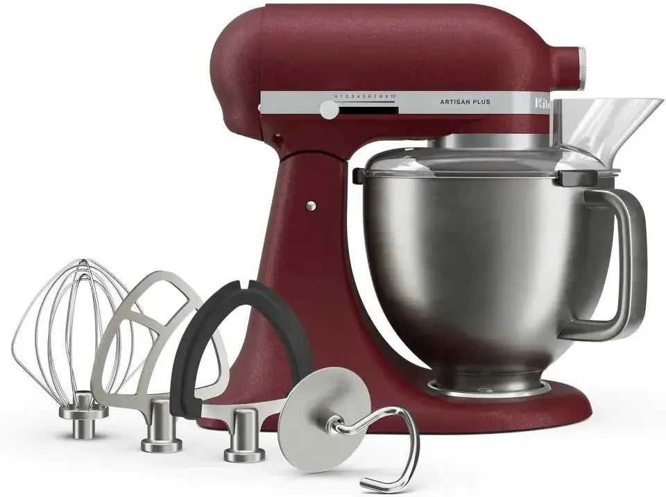 KitchenAid - Artisan Plus 5 QT Smoked Serrano Tilt-Head Stand Mixer with Accessories - KSM50PKVXSO