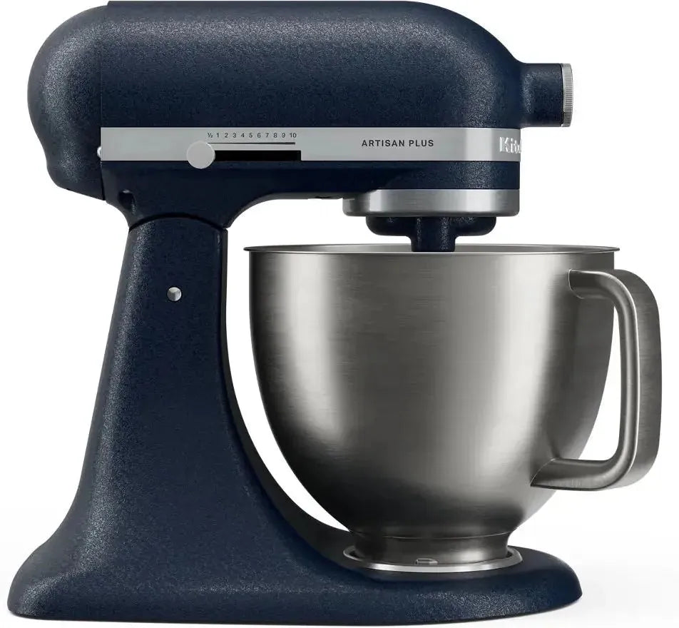 KitchenAid - Artisan Plus 5 QT Wild Blueberry Tilt-Head Stand Mixer with Accessories - KSM50PKVXWB