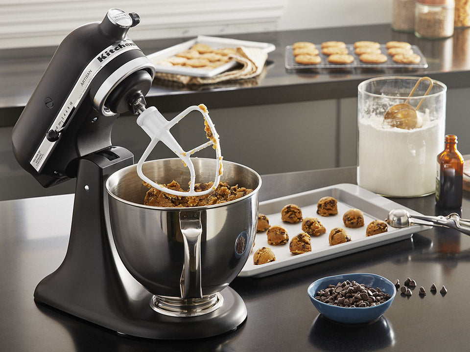 KitchenAid - Artisan Series 5-Quart Wildflower Tilt-Head Stand Mixer with Ceramic Bowl - KSM156CXWF