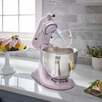 KitchenAid - Artisan Series 5-Quart Wildflower Tilt-Head Stand Mixer with Ceramic Bowl - KSM156CXWF