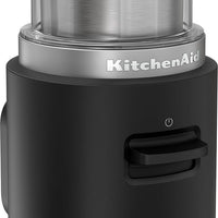 KitchenAid - Black Matte Cordless Blade Coffee Grinder - Battery Sold Separately - KBGR100BM