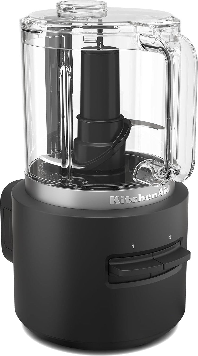 KitchenAid - Black Matte Cordless Food Chopper - Battery Included - KFCR531BM - DISCONTINUED