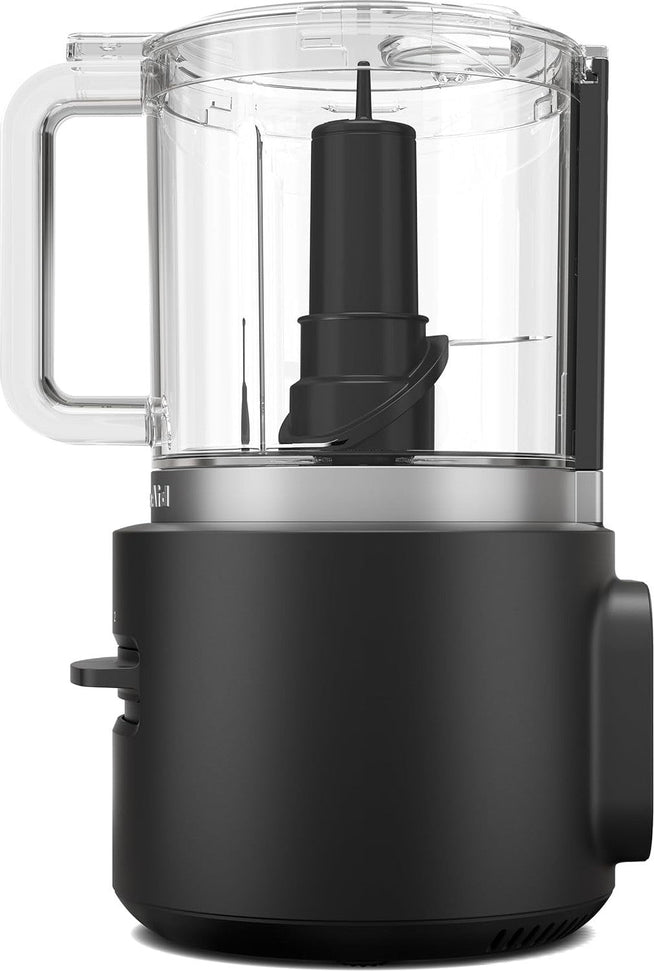 KitchenAid - Black Matte Cordless Food Chopper with Accessories - Battery Sold Separately - KFCR500BM