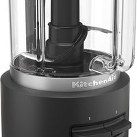 KitchenAid - Black Matte Cordless Food Chopper with Accessories - Battery Sold Separately - KFCR500BM
