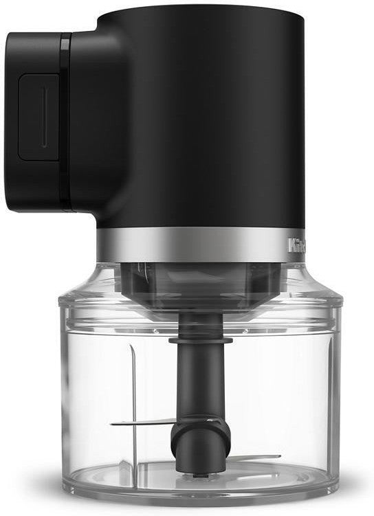 KitchenAid - Black Matte Cordless Top Down Chopper - Battery Included - KTCR351BM