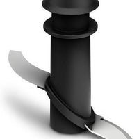 KitchenAid - Black Matte Cordless Top Down Chopper - Battery Included - KTCR351BM