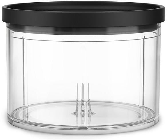 KitchenAid - Black Matte Cordless Top Down Chopper - Battery Included - KTCR351BM