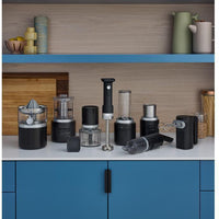 KitchenAid - Black Matte Cordless Top Down Chopper - Battery Sold Separately - KTCR350BM