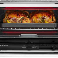 KitchenAid - Black Matte Digital Air Fry Countertop Oven - KCO124BM