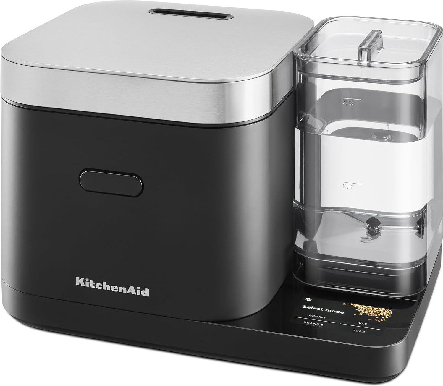 KitchenAid - Black Matte Grain and Rice Slow Cooker - KGC3155BM