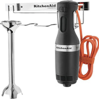 KitchenAid - Commercial NSF 300 Series Immersion Blender with 8" Blending Arm - KHBC308OB