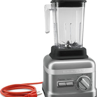 KitchenAid - Commercial NSF Contour Silver 3.5 HP Beverage Blender 60oz Jar - KSBC1B0CU - DISCONTINUED