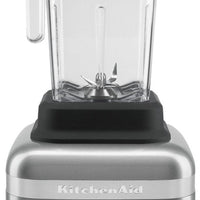 KitchenAid - Commercial NSF Contour Silver 3.5 HP Beverage Blender 60oz Jar - KSBC1B0CU