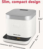 KitchenAid - Compact Grain and Rice Cooker, Porcelain White - KGC2154PL