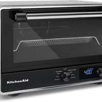 KitchenAid - Digital Countertop Air Fry Oven with Pizza Function, Contour Silver - KCO128CU