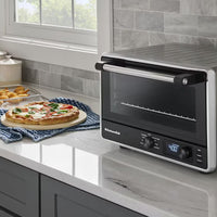 KitchenAid - Digital Countertop Air Fry Oven with Pizza Function, Contour Silver - KCO128CU